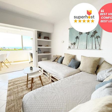 Panoramic Seaview - 2 Bedroom, Main Ave, 15 Min Walk Beach, Workspace Albufeira Exterior photo