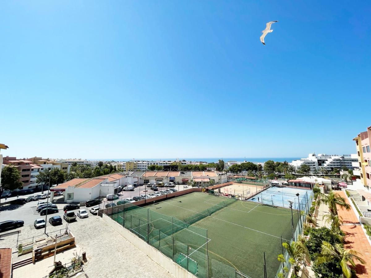 Panoramic Seaview - 2 Bedroom, Main Ave, 15 Min Walk Beach, Workspace Albufeira Exterior photo