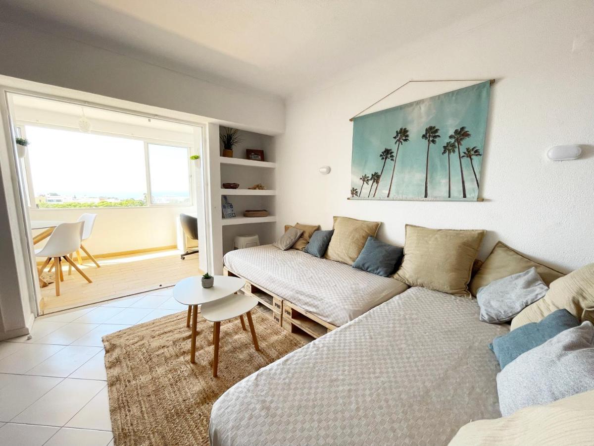 Panoramic Seaview - 2 Bedroom, Main Ave, 15 Min Walk Beach, Workspace Albufeira Exterior photo